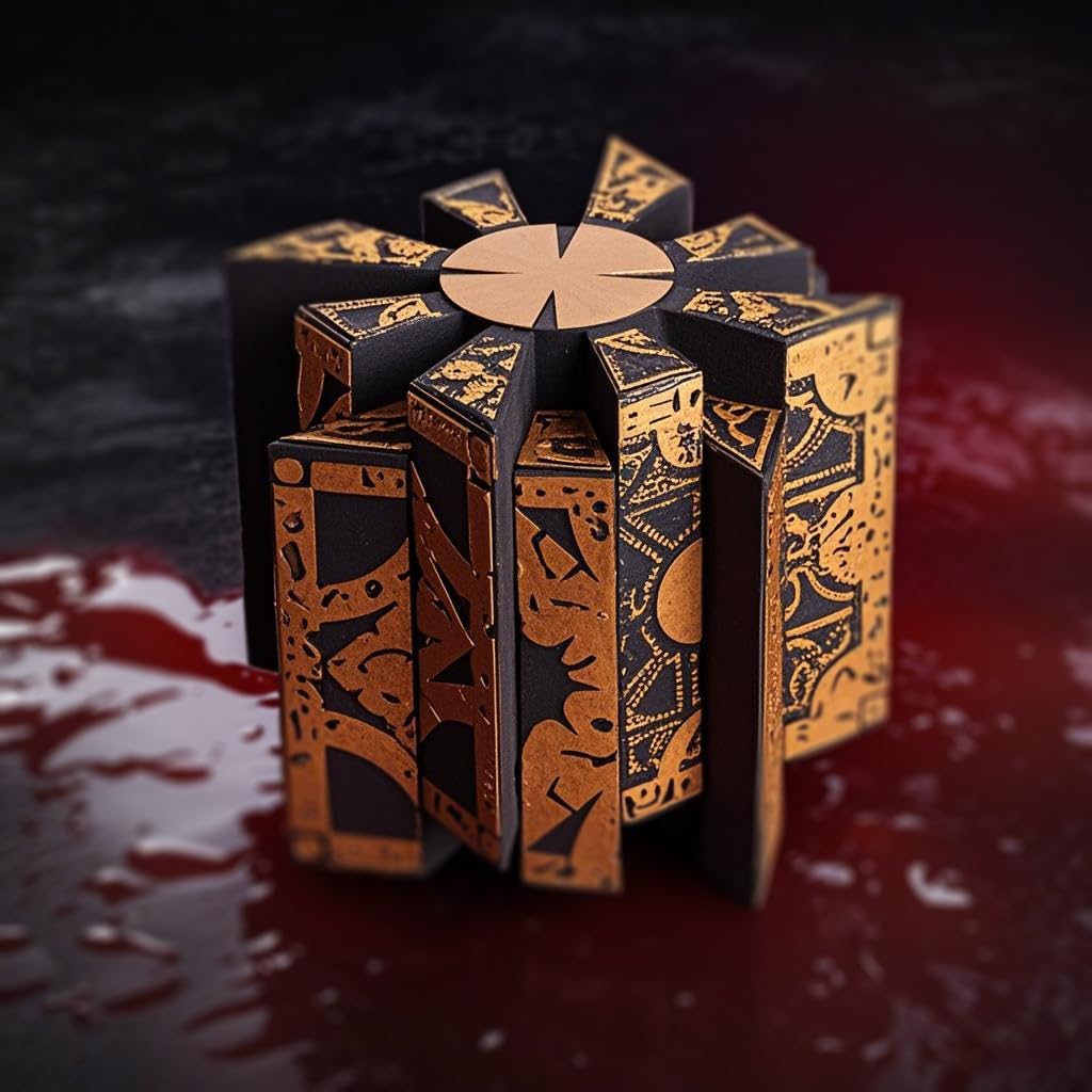 Litdevil Hellraiser Puzzle Box,Puzzle Box Functional Detachable